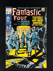 Fantastic Four #87 (1969) FN/VF The Power And The Pride! Dr. Doom