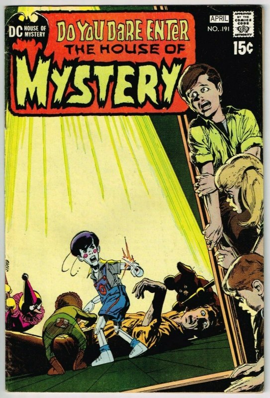 House of Mystery #191 (1951) - 6.0 FN *No Strings Attached/Adams*