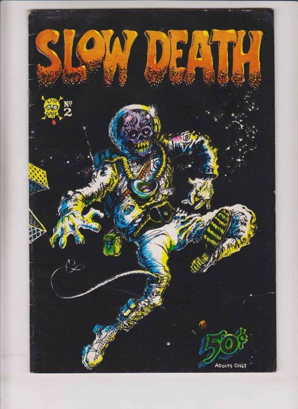 Slow Death #2 FN- (3rd) print RICHARD CORBEN dave sheridan JAXON last gasp