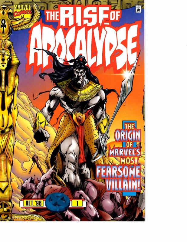 Lot Of 2 Marvel Comic Book Rise of Apocalypse #1 and Plasmer #1 KS11