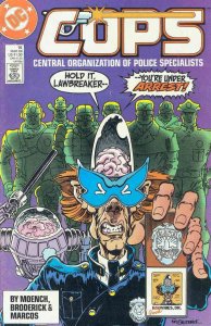 COPS #10 VF ; DC | Based on Cartoon Series