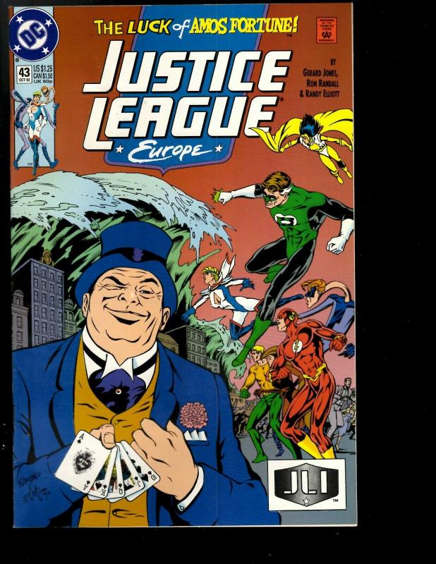 12 Justice League Europe DC Comics # 38 39 40 41 42 43 44 45 46 47 48 49 JF26 