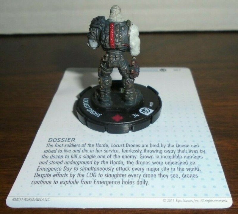 Locust Drone 007 Gears Of War Heroclix