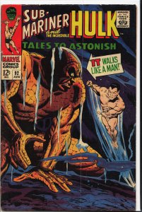 Tales to Astonish #92 (1967) Namor the Sub-Mariner