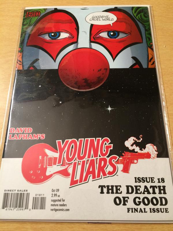 Young Liars #18 final issue