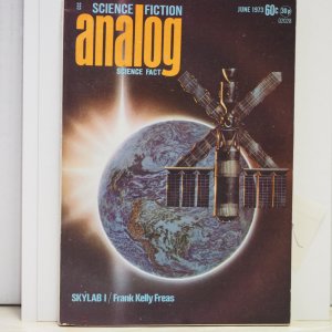 Analog Science Fiction Science Fact Magazine June 1973 VF