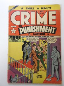 Crime and Punishment #42 (1951) Fair/Good Condition! Cover Loose!