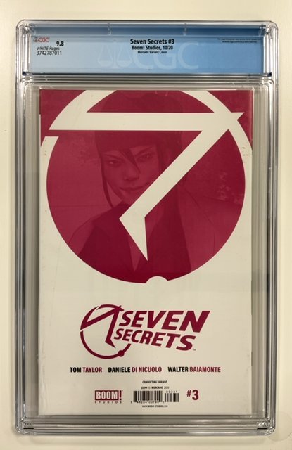 Seven Secrets #3 Cover D (2020) CGC 9.8