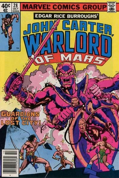 John Carter: Warlord of Mars (1977 series)  #28, VF+ (Stock photo)