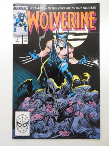 Wolverine #1 (1988) '88 1st Solo Series! Beautiful NM- Condition!