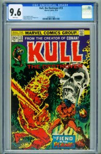 Kull the Conqueror #13 CGC 9.6 1973 Marvel comic book 4048257006 