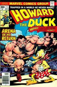 Howard the Duck (1976 series) #5, Fine- (Stock photo)