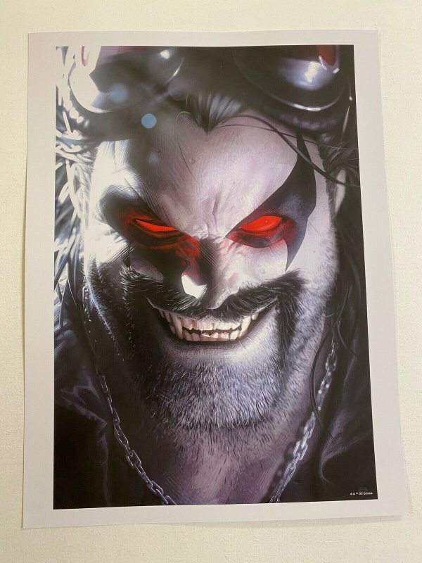 Lobo DC Comics poster by Alex Garner