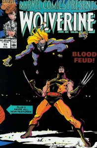 Marvel Comics Presents #53 VF/NM ; Marvel | Wolverine