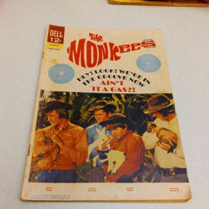 The Monkees #16 comics 1968 Dell TV show David Jones photo cover low print run