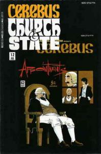 Cerebus: Church And State #12 VF ; Aardvark-Vanaheim | 62 Dave Sim