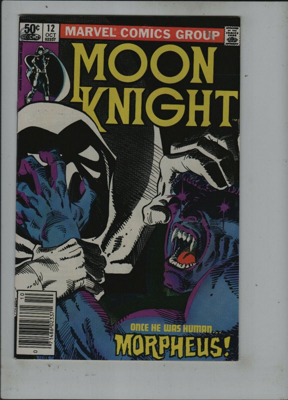  Moon Knight #12 vf+ to vf/nm 