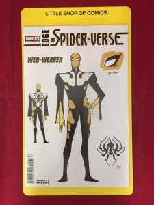 Edge of Spider-Verse #5 1:10 Anka Variant NM 1st Web-Weaver, Hunter-Spider 2022