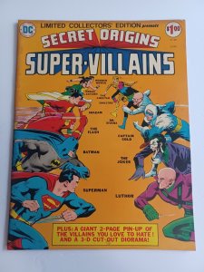 Limited Collector's Edition C-39 Secret Origins Super Villains - 1975 - FN