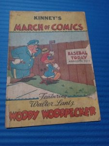 1947 March Of Comics #16 Woody Woodpecker funnies golden age the new story promo