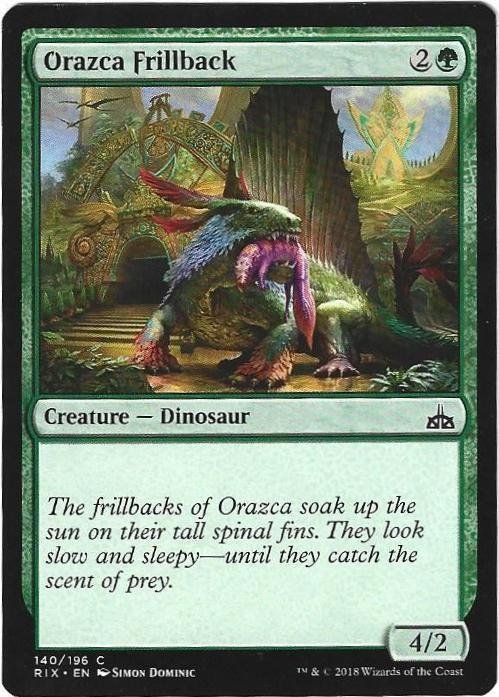 Magic the Gathering: Rivals of Ixalan - Orazca Frillback