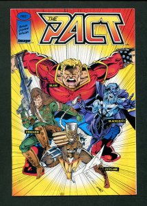 Pact Ashcan Preview (VFN+) Len Senecal Signature / 1993