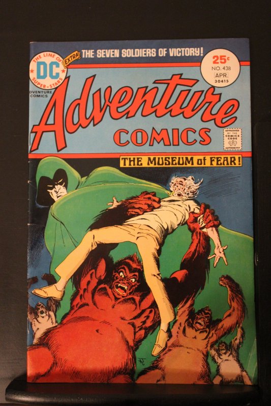Adventure Comics #438 (1975) High-Grade VF/NM Apparo New Spectre! Boca CERT Wow!