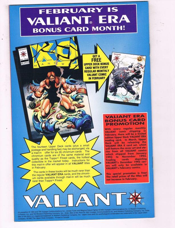 Magnus Robot Fighter & Nexus #2 VF Valiant Comics Comic Book 1994 DE18