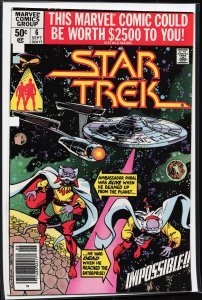 Star Trek #6 Newsstand Edition (1980) Star Trek