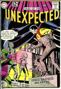 Tales of The Unexpected #74 1962-DC-Space Ranger-black cover-FN