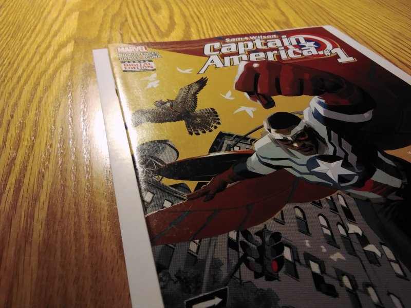 Captain America: Sam Wilson #1 Daniel Acuña Variant (2015)