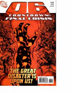 Lot Of 6 Countdown Final Crisis DC Comic Books #6 5 4 3 2 1 J69