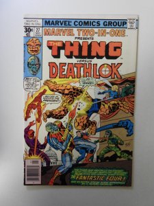 Marvel Two-In-One #27 VF condition