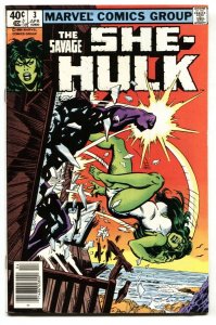 Savage She-Hulk #3 Third appearance Comic Book 1980 Marvel VF