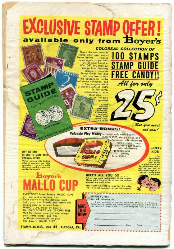 DICK TRACY #128-1958 HARVEY COMICS-CHESTER GOULD -FR