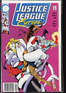 Justice League Europe #18 (1990) Crimson Fox
