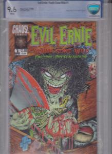 EVIL ERNIE: CBCS 9.6 WHITE 1996 YOUTH GONE WILD ENCORE PRESENTATION