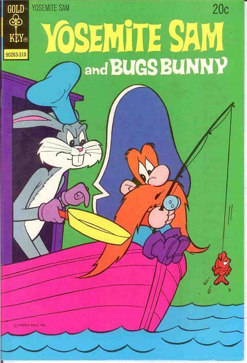 YOSEMITE SAM & BUGS BUNNY 17 VF-NM Oct. 1973 COMICS BOOK
