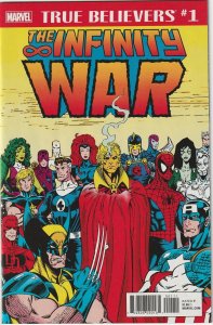 TRUE BELIEVERS THE INFINITY WAR # 1 (2018)