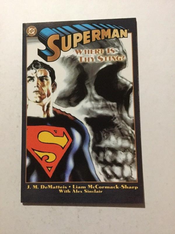 Superman Where Is Thy Sting 1 NM Near Mint 