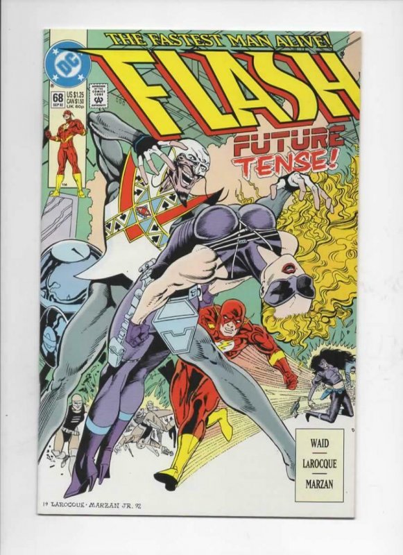 FLASH #68, VF/NM, Waid, Fastest Man Alive, 1987 1992, more DC in store