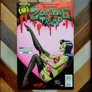 ZOMBIE TRAMP #8 NM- (Danger Zone 2015) High Grade JANEY BELLE / Pepoy (Mendoza)