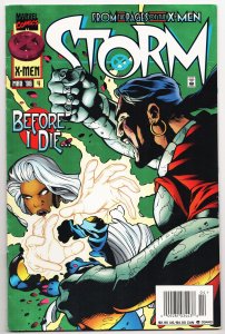Storm #4 Green Foil Cover | X-Men (Marvel, 1996) VF/NM [ITC675]