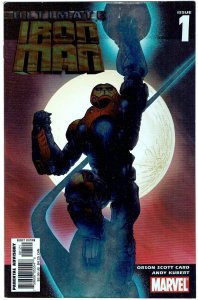 Ultimate Iron Man #1 Orson Scott Card Andy Kubert Variant NM