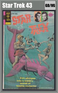 Star Trek 43 (1977) GD/VG Bronze Age Gold Key comic