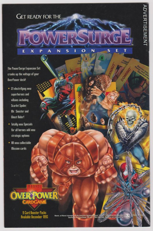 Uncanny X-Men #329 (F) (1996)