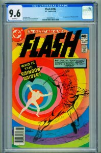 Flash #286 CGC 9.6 1st Rainbow Raider 1980 DC Comic book-4330291013