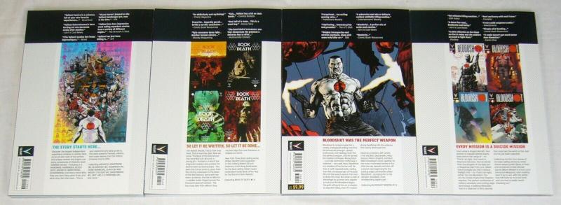 Valiant TPBs with Bloodshot in them lot of (4) (value: $54.96) - book of death 