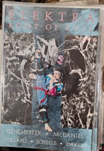 ELEKTRA root of evil  # 3  1995 marvel disney daredevil chichester