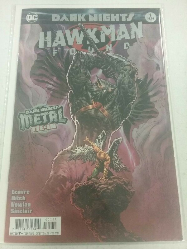 Dark Nights Hawkman Found #1 Foil Cover DC 2018 Batman Metal Tie-In NW150